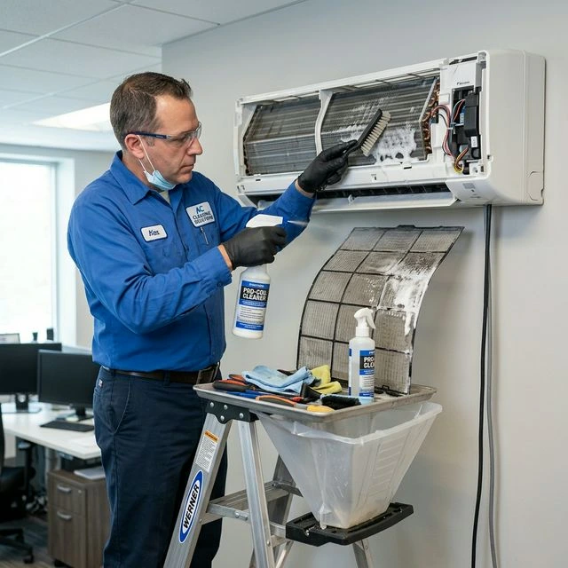 تنظيف المكيفات